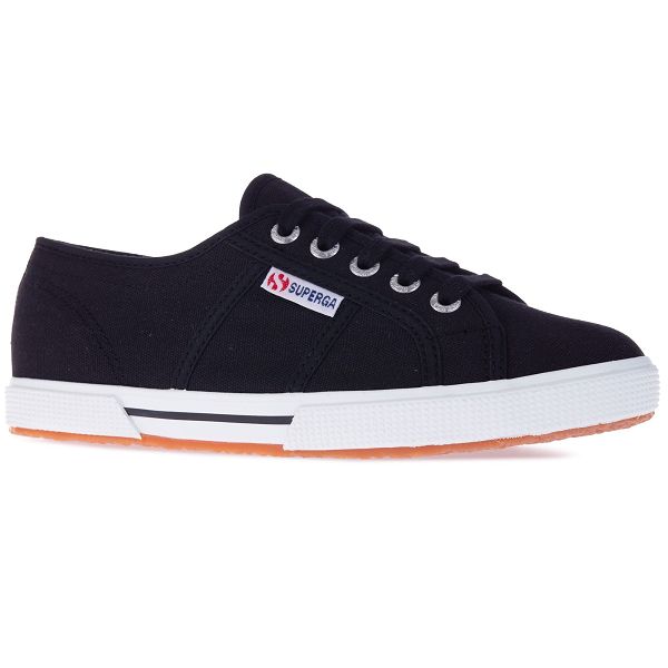 Superga 2950 Cotu Black Low Top Sneakers - Men's Sneakers USA | US2859634